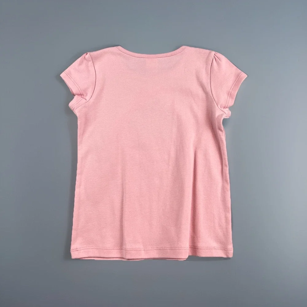 Gymboree Classroom Cutie Sequin Apple Top Girl's Size 5T